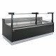 COMPTOIR VENTILE AVEC RESERVE VITRE VERTICALE 90° AVEC RELEVAGE A PISTON 162.2CM DIAMOND