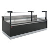 COMPTOIR VENTILE AVEC RESERVE VITRE VERTICALE 90° AVEC RELEVAGE A PISTON 193.5CM DIAMOND dans COMPTOIR