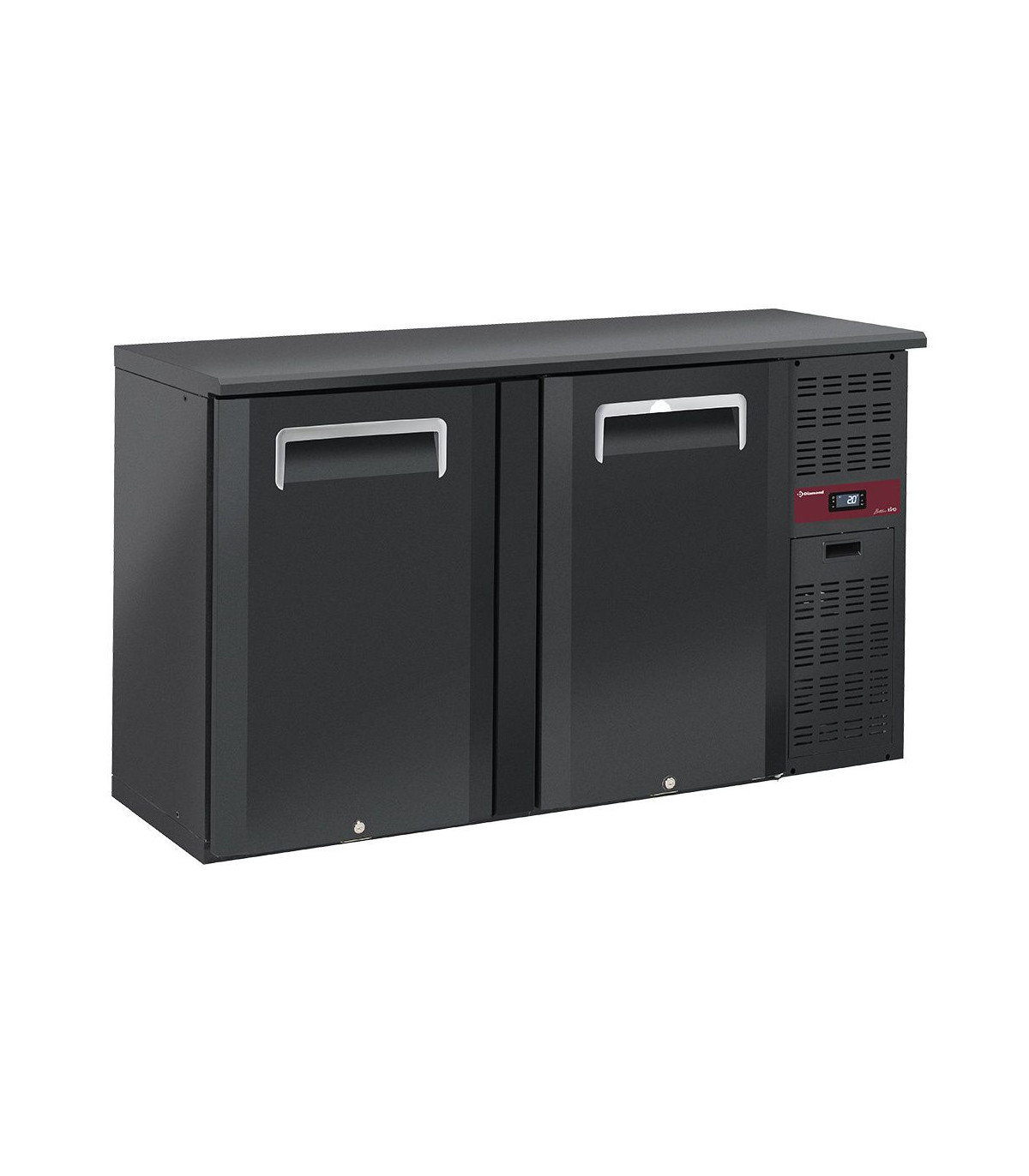 REFROIDISSEUR DE BOUTEILLES 2 PORTES 320LT PIEDS REGLABLES DIAMOND dans FRIGOS BAR