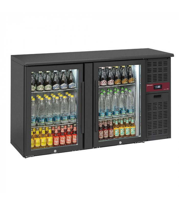 REFROIDISSEUR DE BOUTEILLES 2 PORTES VITREES 320LT PIEDS REGLABLES DIAMOND dans FRIGOS BAR