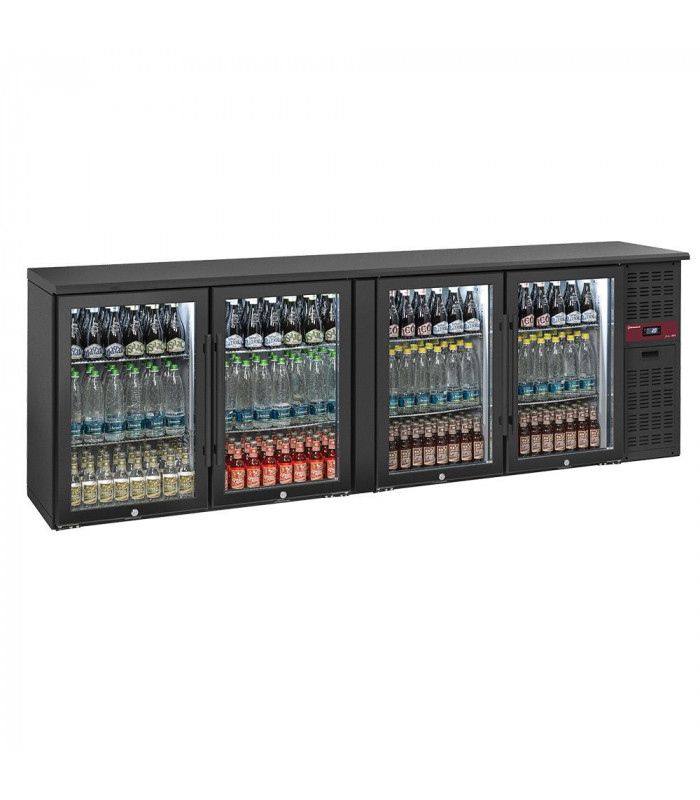 REFROIDISSEUR DE BOUTEILLES 4 PORTES VITREES 620LT PIEDS REGLABLES DIAMOND dans FRIGOS BAR