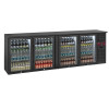 REFROIDISSEUR DE BOUTEILLES 4 PORTES VITREES 620LT PIEDS REGLABLES DIAMOND dans FRIGOS BAR