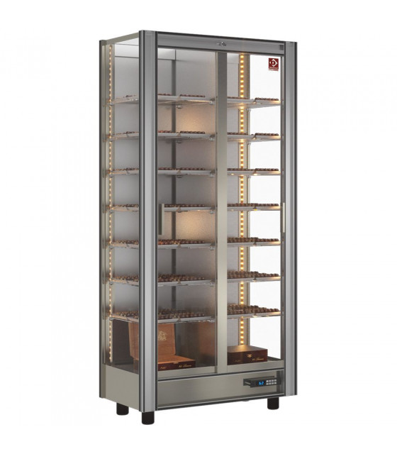 VITRINE REFRIGEREE CHOCOLAT 530LT MODULABLE DIAMOND dans FRIGOS VITRINES