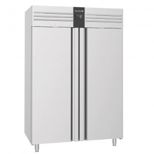 ARMOIRE FROIDE POSITIVE GN2/1 - FROID VENTILE -2 +8°C - 1400 LITRES - 2 PORTES PLEINES - CLASSE B dans FRIGOS VITRINES