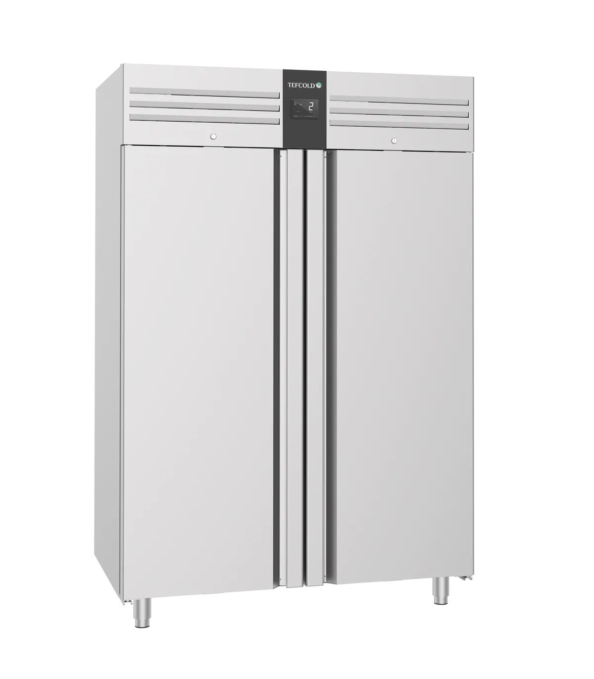 ARMOIRE FROIDE POSITIVE GN2/1 - FROID VENTILE -2 +8°C - 1400 LITRES - 2 PORTES PLEINES - CLASSE B dans FRIGOS VITRINES