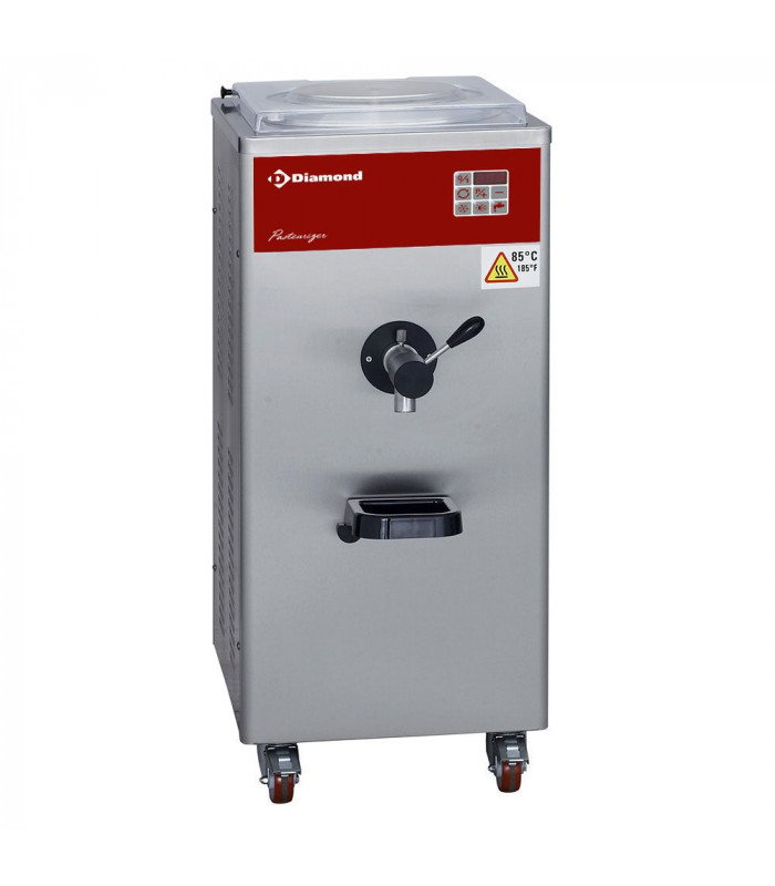 PASTEURISATEUR 30L/H. CONDENSEUR AIR 400V/3 DIAMOND dans SORBETIERE