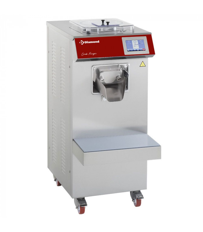 PASTEURISATEUR COMBINE TURBINE A GLACE CONDENSATEUR A EAU VV & TOUCH SCREEN DIAMOND dans SORBETIERE