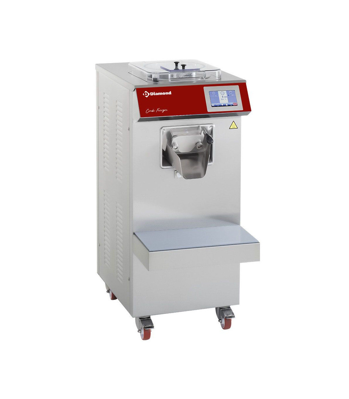 PASTEURISATEUR COMBINE TURBINE GLACE 60LT/H TOUCH SCREEN DIAMOND dans SORBETIERE