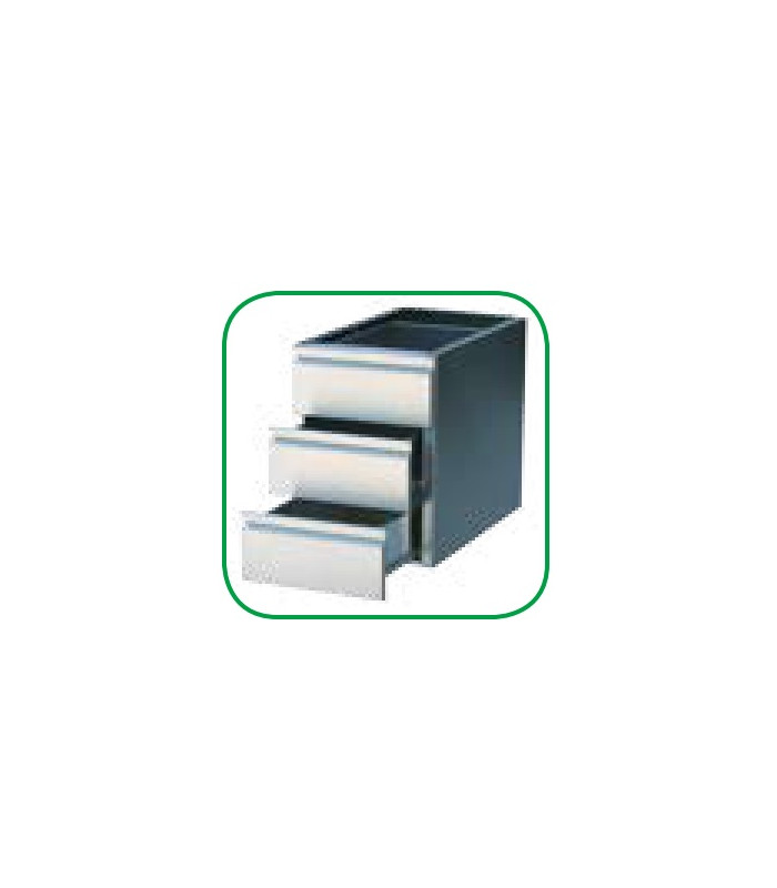 BLOC 3 TIROIRS POUR TABLE 600 - 400X570XH560 dans HORS CLASSEMENT