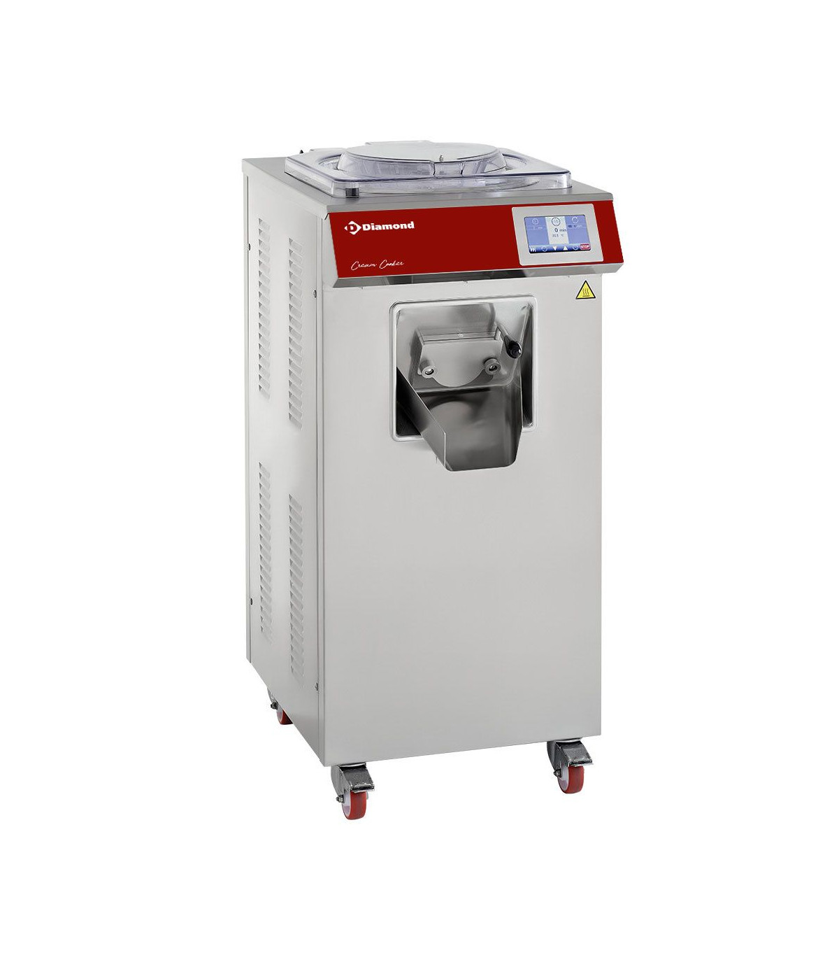 CUISEUR A CREME/SAUCES UNIVERSEL 30L/H VV & TOUCH DIAMOND dans SORBETIERE
