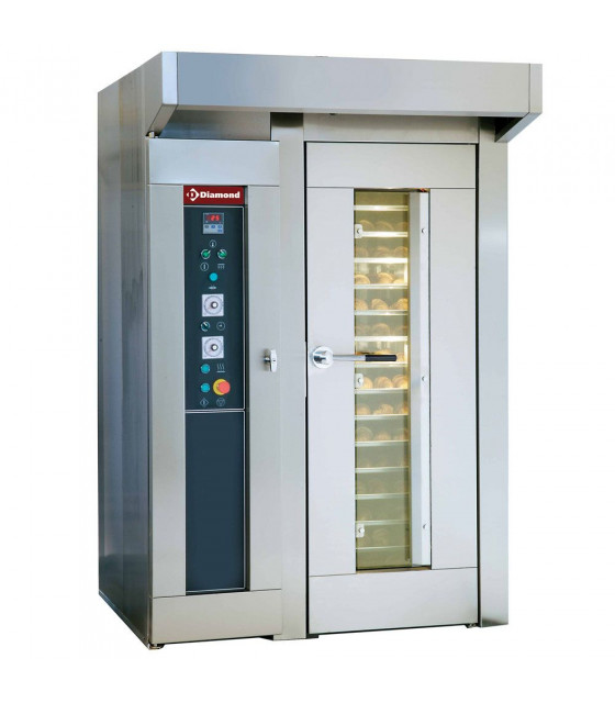 FOUR ROTATIF GAZ POUR BOULANGERIE 15/18 NIVEAUX DIAMOND dans FOUR CONVECTION
