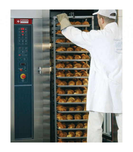 FOUR ROTATIF GAZ POUR BOULANGERIE 18/36 NIVEAUX DIAMOND dans FOUR CONVECTION