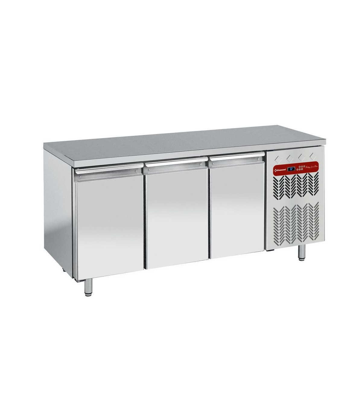TABLE FRIGORIFIQUE VENTILEE 3 PORTES EN 600X400 DIAMOND dans TABLES REFRIGEREES