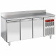 TABLE FRIGORIFIQUE MURALE VENTILEE 3 PORTES EN 600X400 550LT DIAMOND