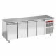TABLE FRIGORIFIQUE VENTILEE 4 PORTES EN 600X400 + TOP EN GRANIT DIAMOND