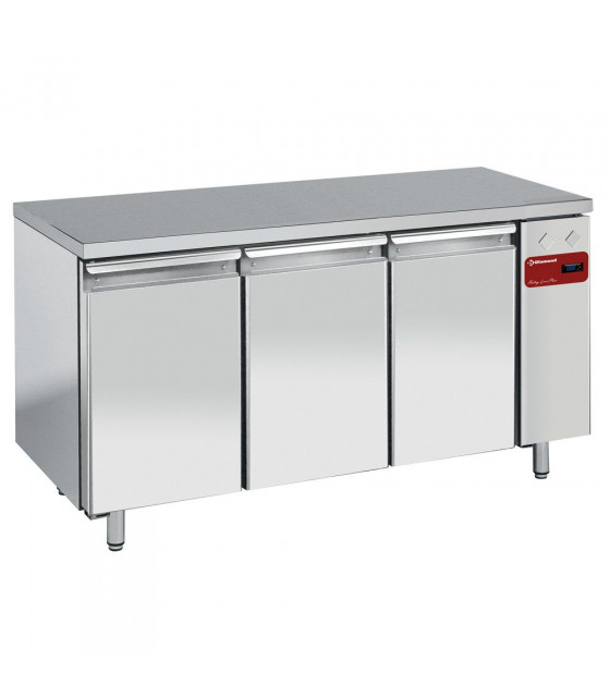 TABLE FRIGORIFIQUE VENTILEE 3 PORTES EN 600X400 SANS GROUPE DIAMOND dans TABLES REFRIGEREES
