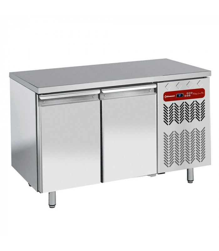 TABLE NEGATIVE VENTILEE 2 PORTES EN 600X400 DIAMOND dans TABLES REFRIGEREES