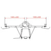 LAMINOIR A BANDE SUR SOCLE 600X1400MM VITESSE VARIABLE DIAMOND dans LAMINOIR