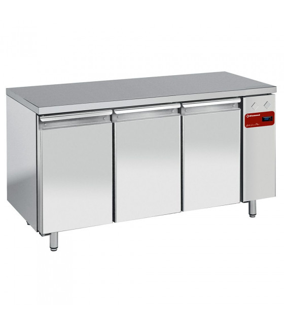 TABLE DE CONGELATION VENTILEE 3 PORTES GN1/1  SANS GROUPE DIAMOND dans TABLES REFRIGEREES
