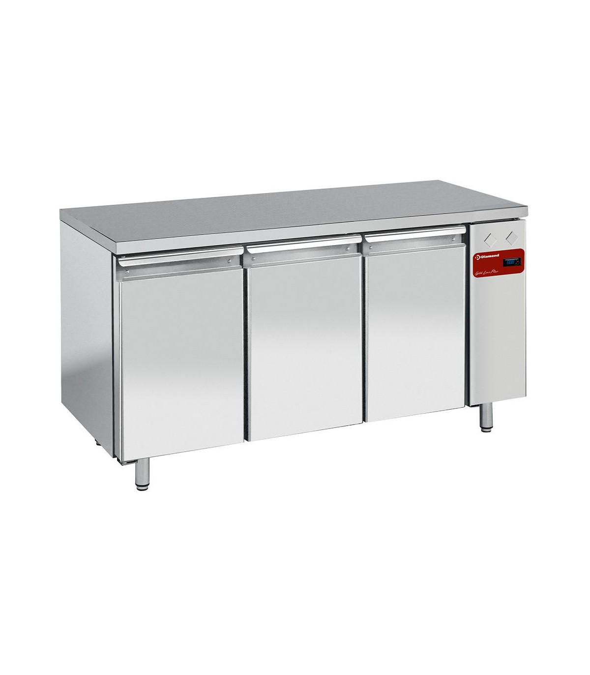TABLE DE CONGELATION VENTILEE 3 PORTES GN1/1  SANS GROUPE DIAMOND dans TABLES REFRIGEREES