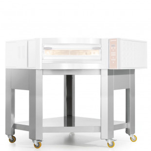 FOUR ELECTRIQUE D'ANGLE 1 CHAMBRE 8 PIZZAS Ø350MM DIAMOND dans FOUR PIZZA
