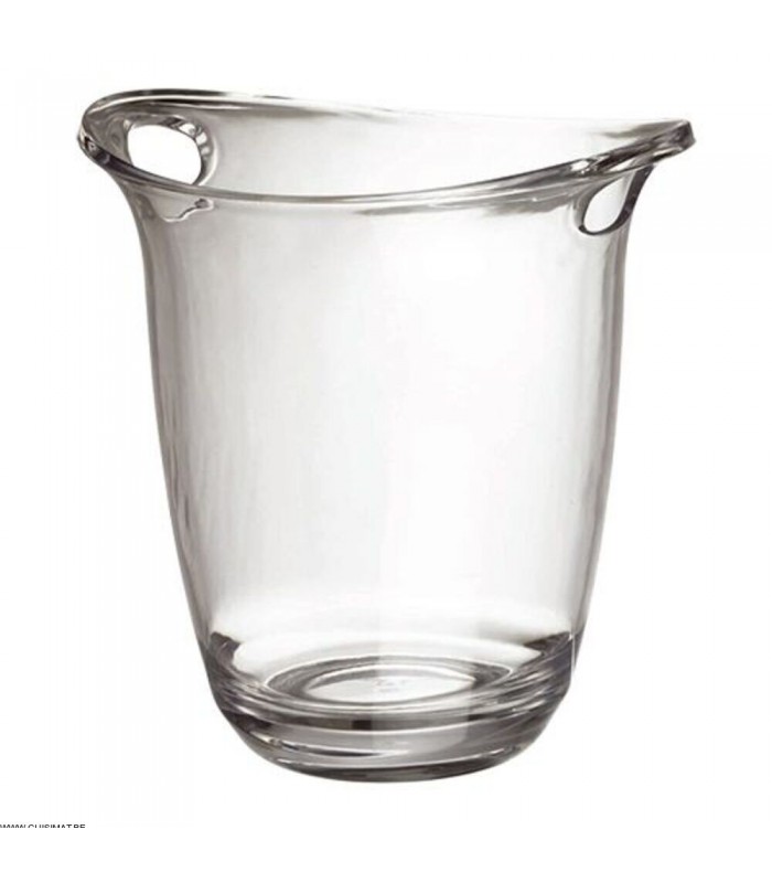 EOL  SEAU A CHAMPAGNE OVALE POLYCARBONATE Ø19CM dans SEAU CHAMPAGNE