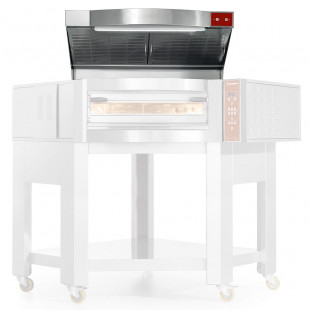 FOUR ELECTRIQUE D'ANGLE 1 CHAMBRE 8 PIZZAS Ø350MM DIAMOND dans FOUR PIZZA