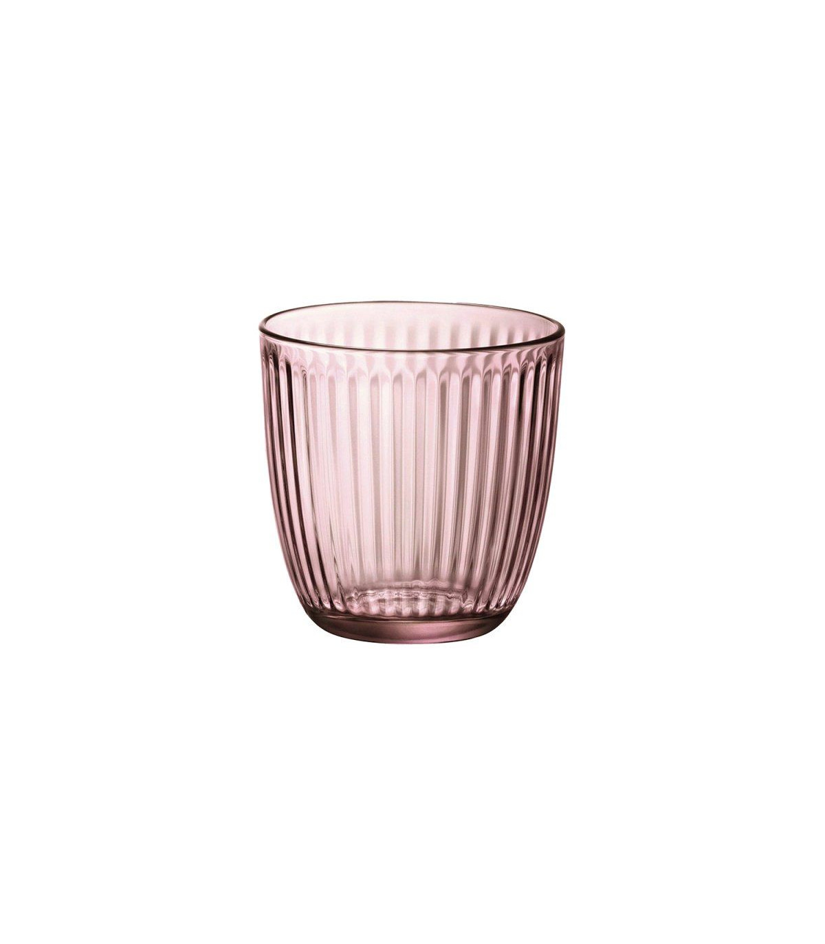 VERRE LINE GOBELET EAU 29CL ROSE LILAS ROCCO dans LINE