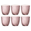 VERRE LINE GOBELET EAU 29CL ROSE LILAS ROCCO dans LINE