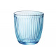 VERRE LINE GOBELET EAU 29CL BLEU ROCCO
