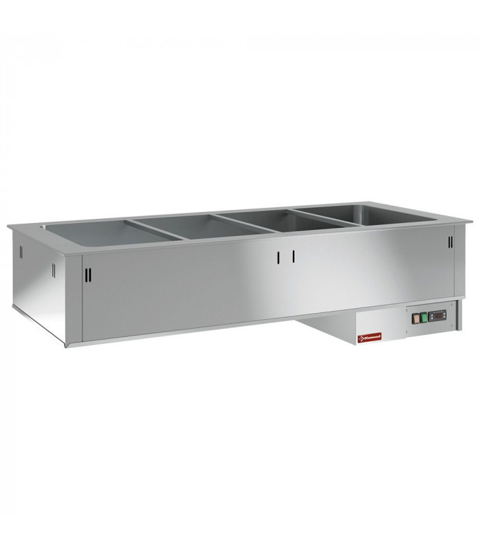 ELEMENT CUVE BAIN-MARIE 4GN1/1 DIAMOND dans ENCASTRABLE