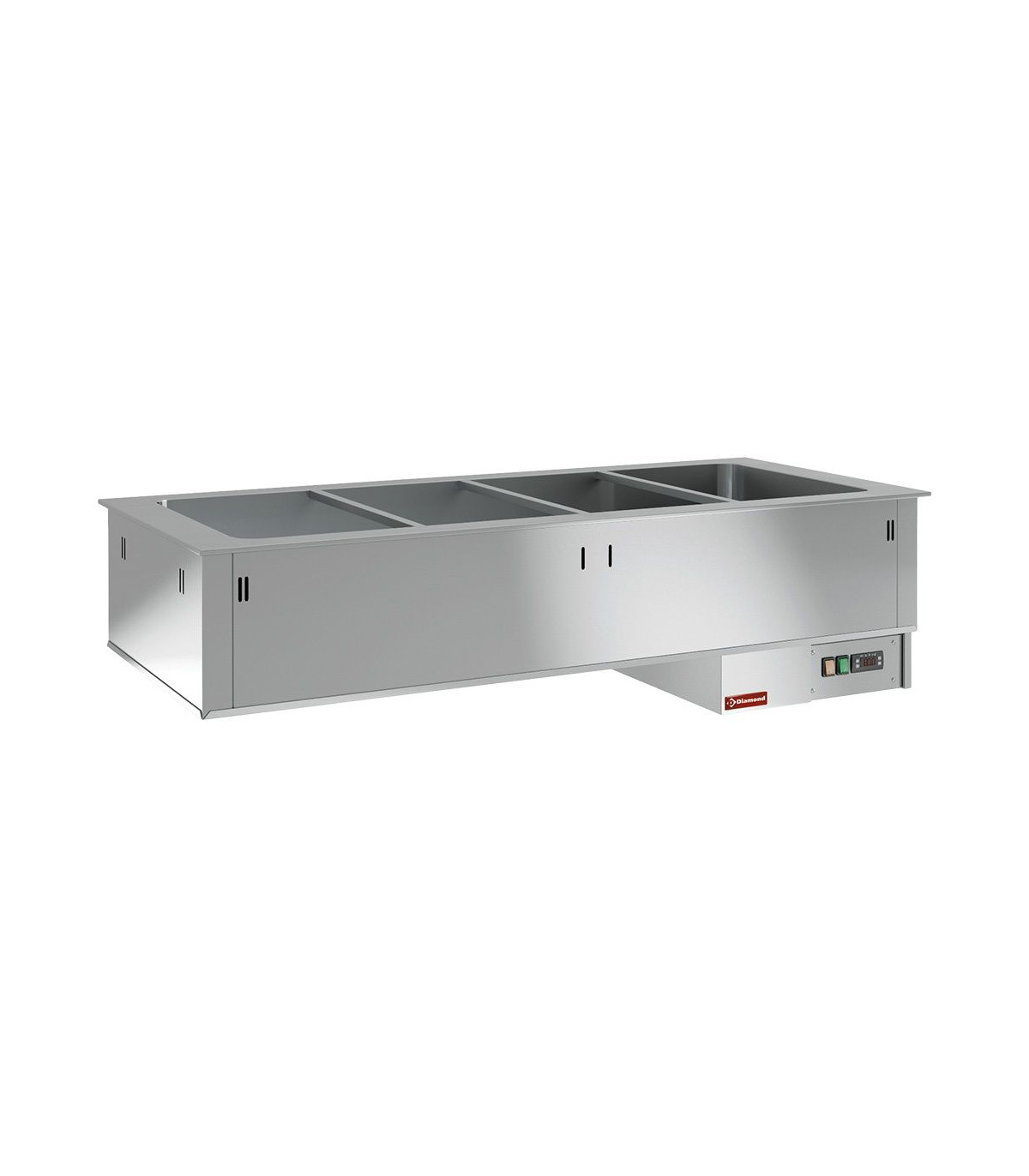 ELEMENT CUVE BAIN-MARIE 4GN1/1 DIAMOND dans ENCASTRABLE