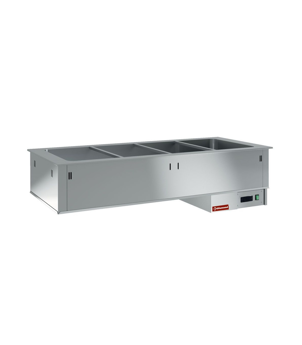 ELEMENT CUVE BAIN-MARIE A SEC 4XGN1/1 DIAMOND dans ENCASTRABLE