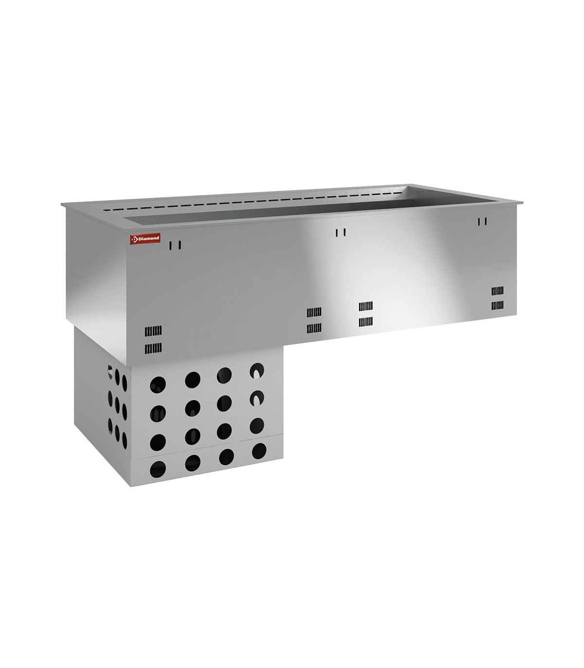 ELEMENT CUVE REFRIGEREE VENTILEE 2XGN1/1 DIAMOND dans ENCASTRABLE