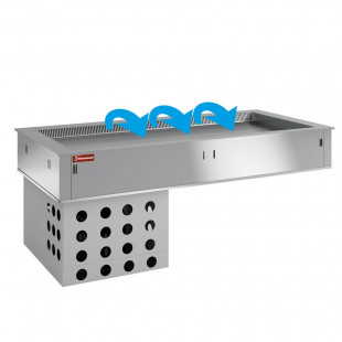 ELEMENT TOP REFRIGERE VENTILE 4XGN1/1 DIAMOND dans ENCASTRABLE