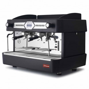 MACHINE A CAFE 2 GROUPES AUTOMATIQUE AVEC DISPLAY NOIRE DIAMOND dans MACHINE A CAFE ESPRESSO