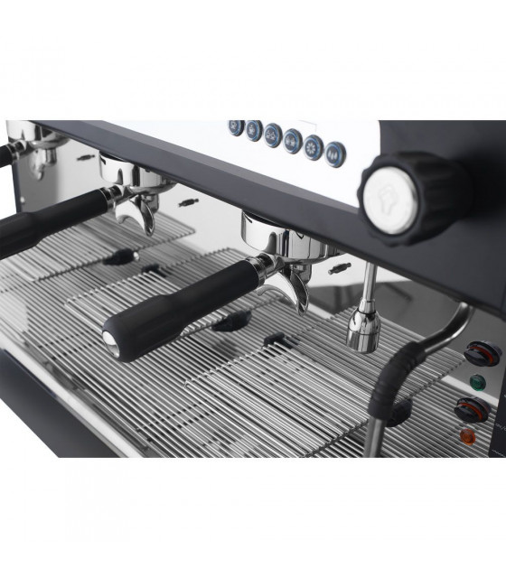 MACHINE A CAFE 2 GROUPES AUTOMATIQUE AVEC DISPLAY NOIRE DIAMOND dans MACHINE A CAFE ESPRESSO