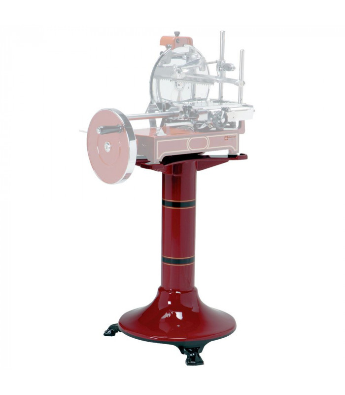 SOCLE EN FONTE ROUGE VIF POUR TRANCHEUSE DIAMOND dans DIAMOND