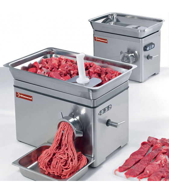 HACHOIR EN INOX N-22, KG/H 180, SYSTEME UNGER DIAMOND dans HACHOIR