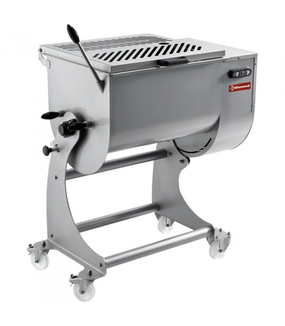 MELANGEUR A VIANDE INOX 80KG PIETEMENT SUR ROUES DIAMOND dans MELANGEUR A VIANDE