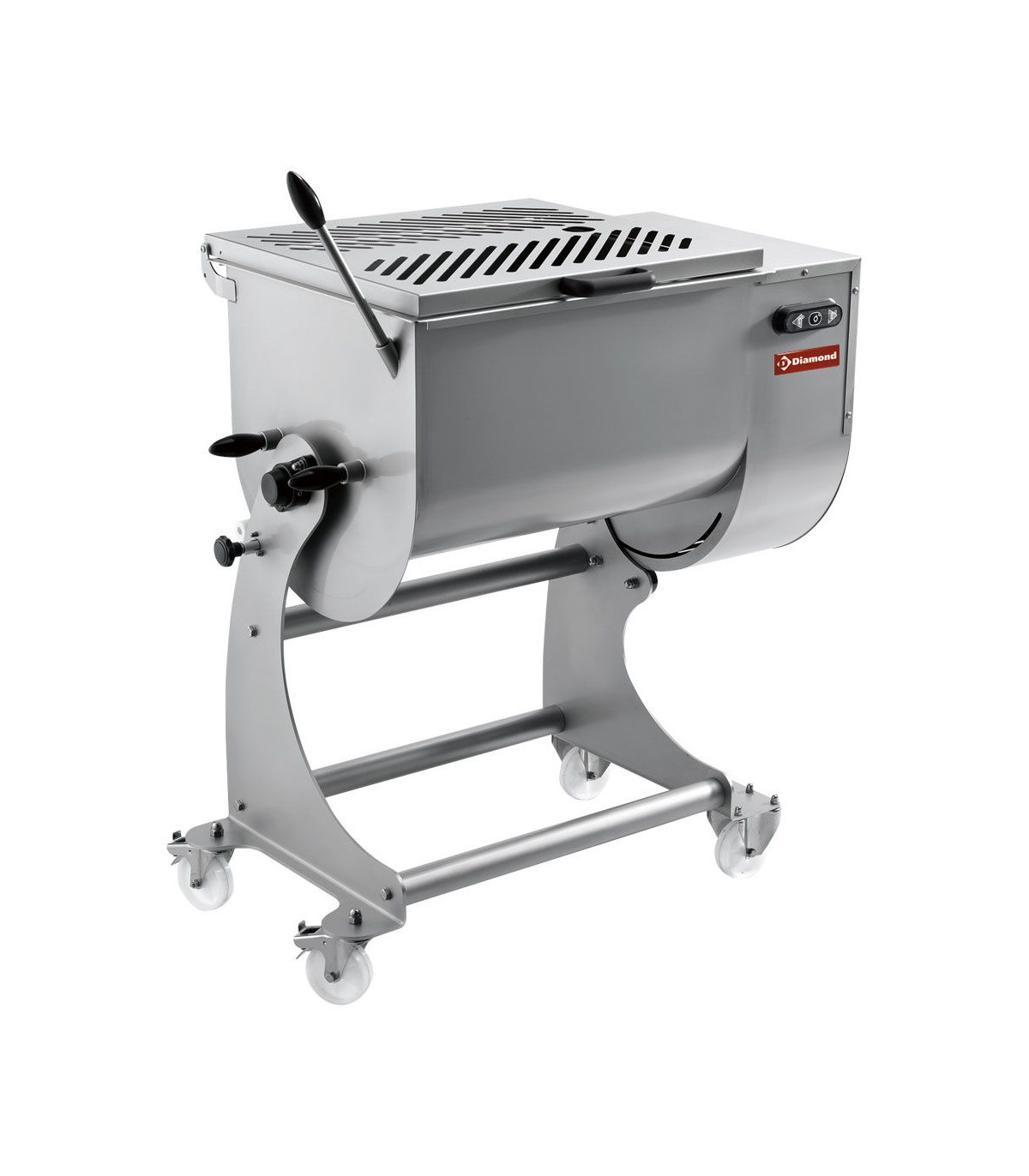 MELANGEUR A VIANDE INOX 80KG PIETEMENT SUR ROUES DIAMOND dans MELANGEUR A VIANDE