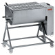 MELANGEUR A VIANDE INOX 120KG PIETEMENT SUR ROUES DIAMOND