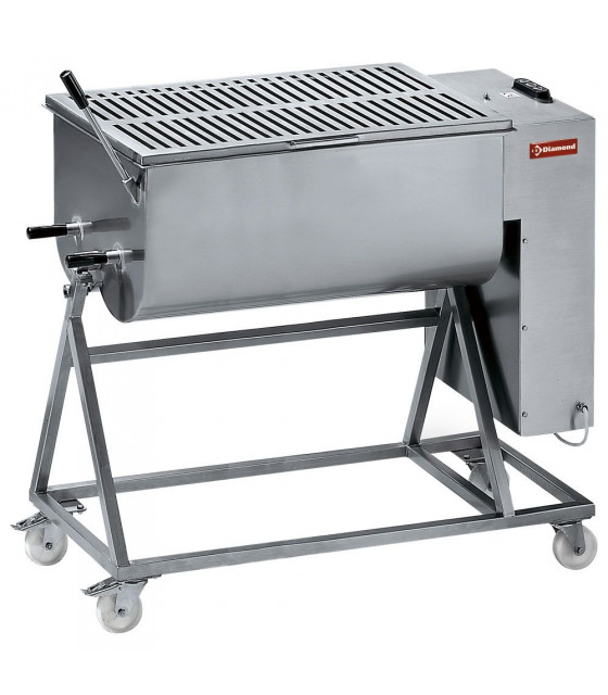 MELANGEUR A VIANDE INOX 120KG PIETEMENT SUR ROUES DIAMOND dans MELANGEUR A VIANDE