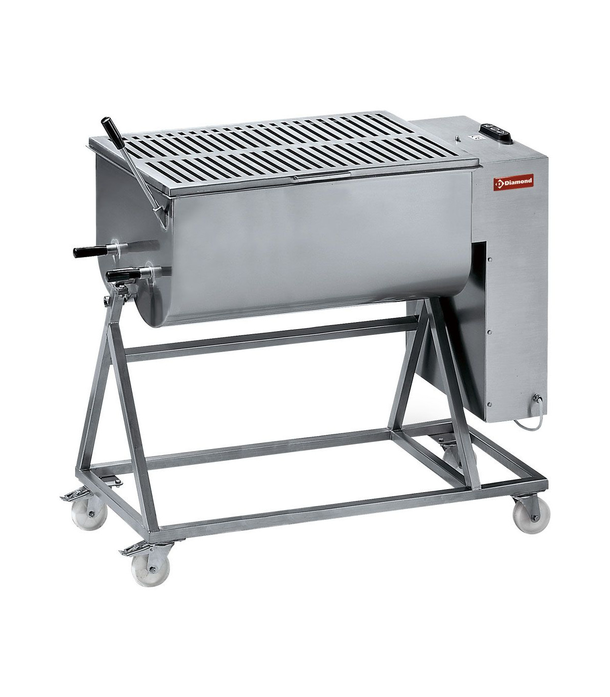 MELANGEUR A VIANDE INOX 120KG PIETEMENT SUR ROUES DIAMOND dans MELANGEUR A VIANDE
