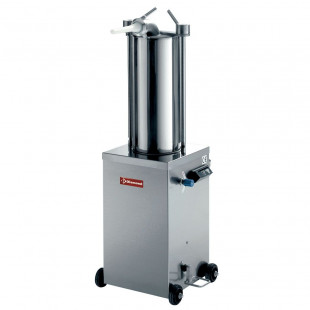 POUSSOIR HYDRAULIQUE VERTICAL EN INOX 15LT DIAMOND dans BOURREUSES