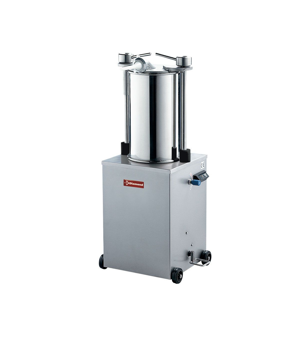 POUSSOIR HYDRAULIQUE VERTICAL EN INOX 25LT DIAMOND dans BOURREUSES