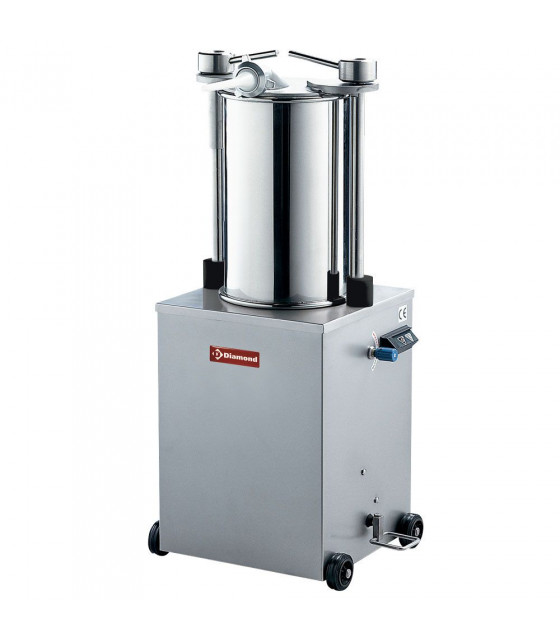 POUSSOIR HYDRAULIQUE VERTICAL EN INOX 35LT DIAMOND dans BOURREUSES