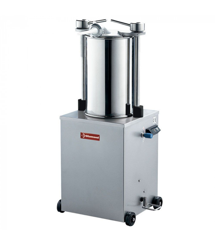 POUSSOIR HYDRAULIQUE VERTICAL EN INOX 35LT DIAMOND dans BOURREUSES