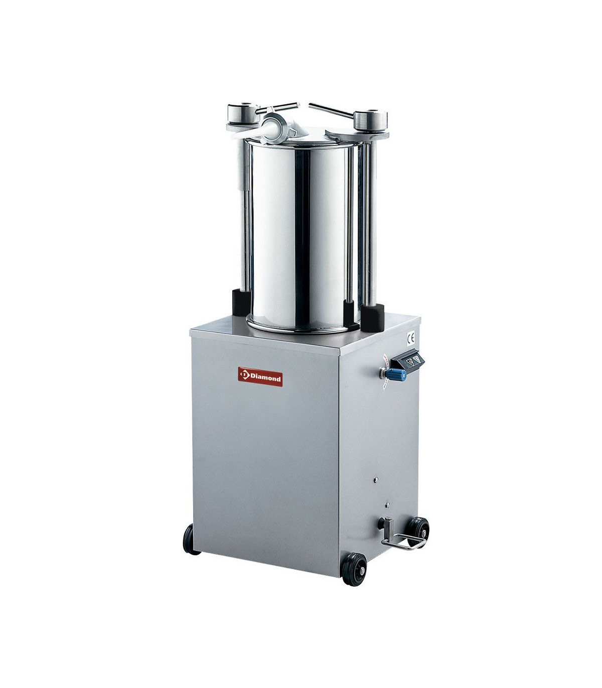 POUSSOIR HYDRAULIQUE VERTICAL EN INOX 35LT DIAMOND dans BOURREUSES