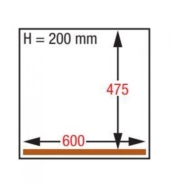 MACHINE SOUS-VIDE CHAMBRE 600X475XH200 MM - 63 M3/H DIAMOND dans MACHINE SOUS VIDE